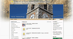 Desktop Screenshot of comune.santandreadelgarigliano.fr.it